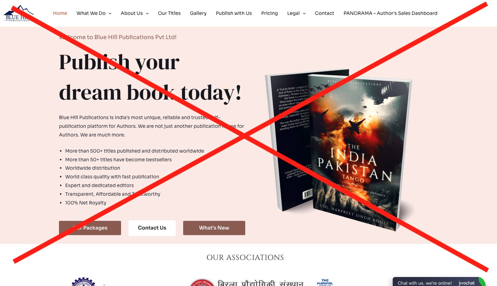 Review of bluehill publisher