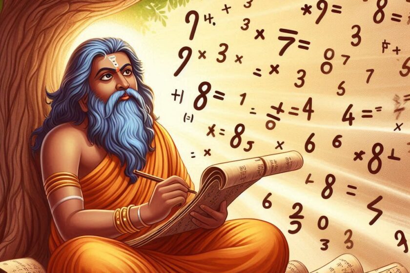 Brahmagupta on negative numbers